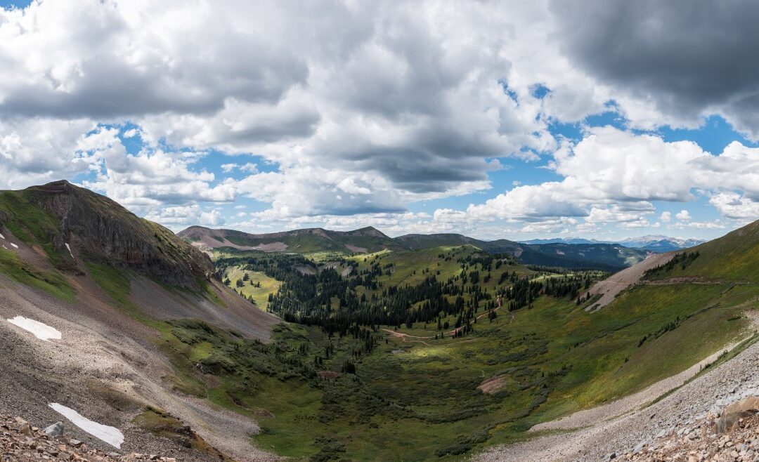 Kennebec Pass, CO Panorama