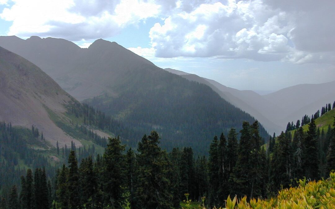 Late Summer Shower, La Plata Canyon, CO